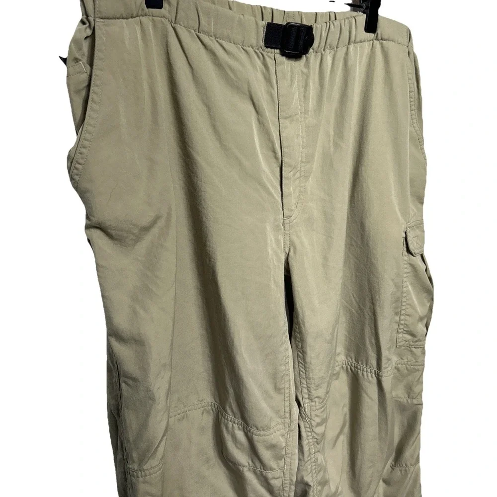 The North Face Y2K‎ Nylon Belted Cargo Pants Beige Men's Size Large